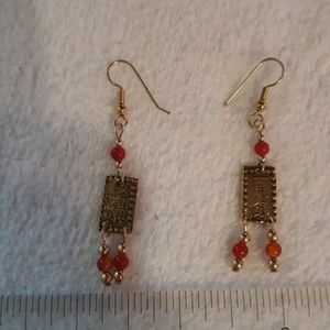 Vintage woman earrings
